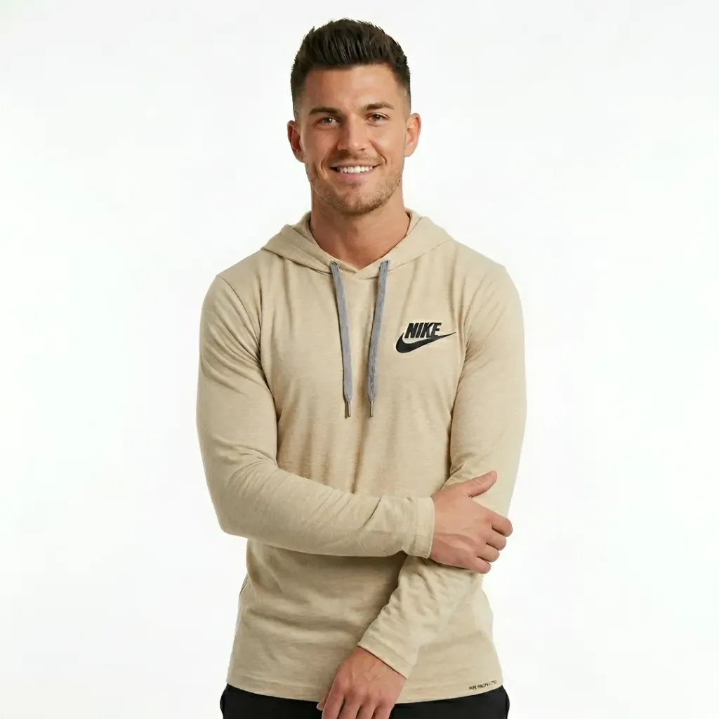 (DOCENA) SUETER CON CAPUCHA 100% ALGODON - NIKE