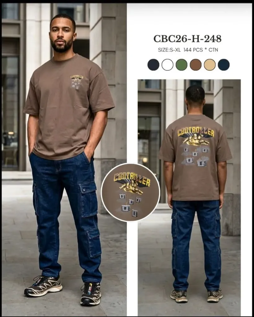 (DOCENA) FRANELA OVERSIZE (CBC) - CONTROLLER H-248