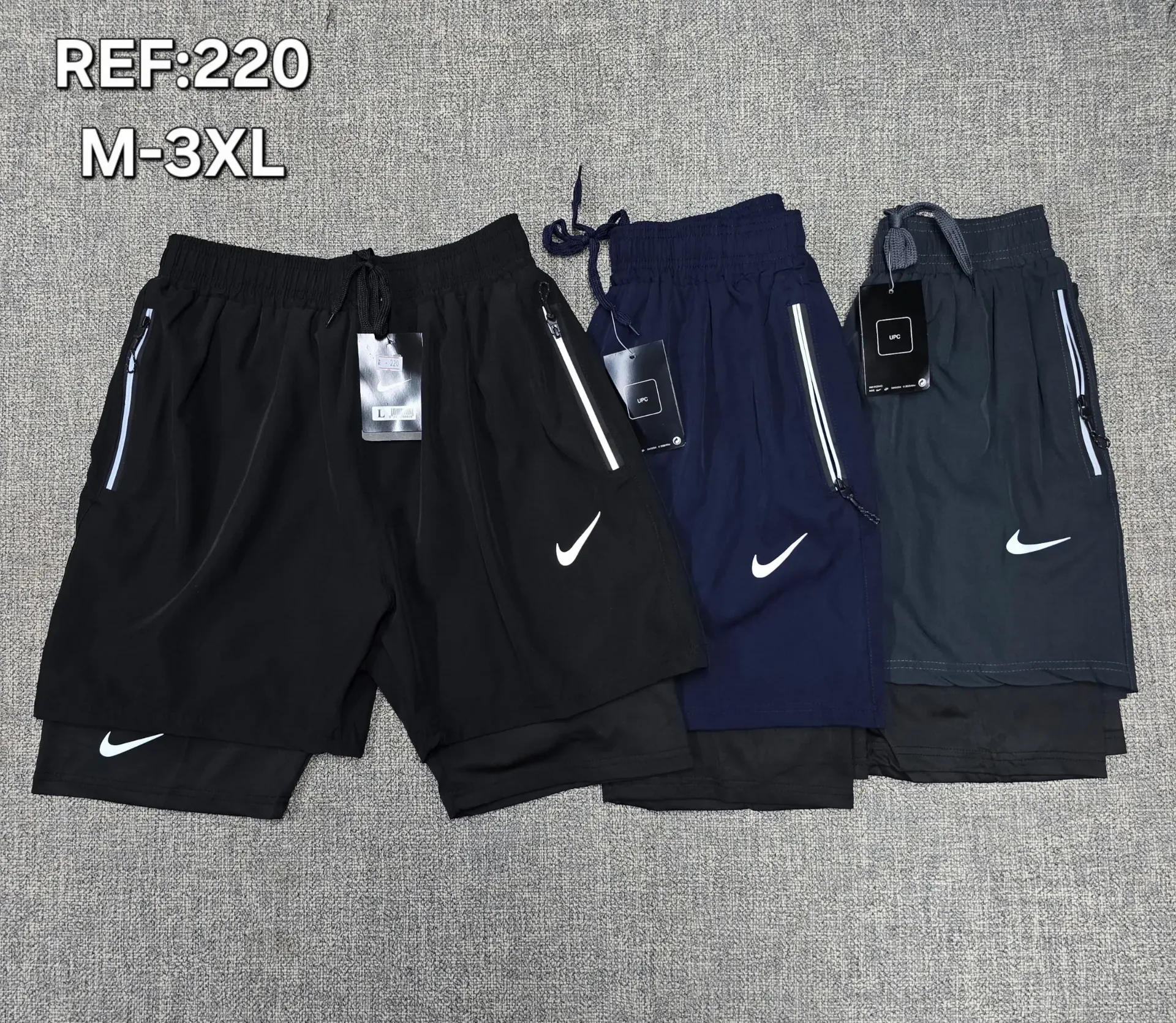 (DOCENA) SHORT CON LICRA AAA (NIKE) - 220