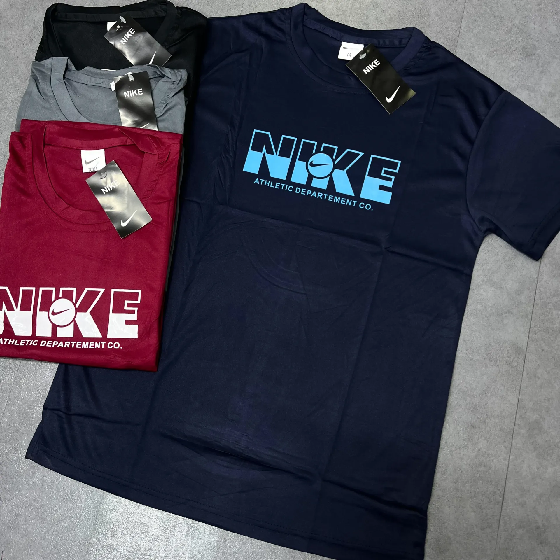 FRANELA DEPORTIVA PROMO - NIKE ATHLETIC (NEGRO, M)