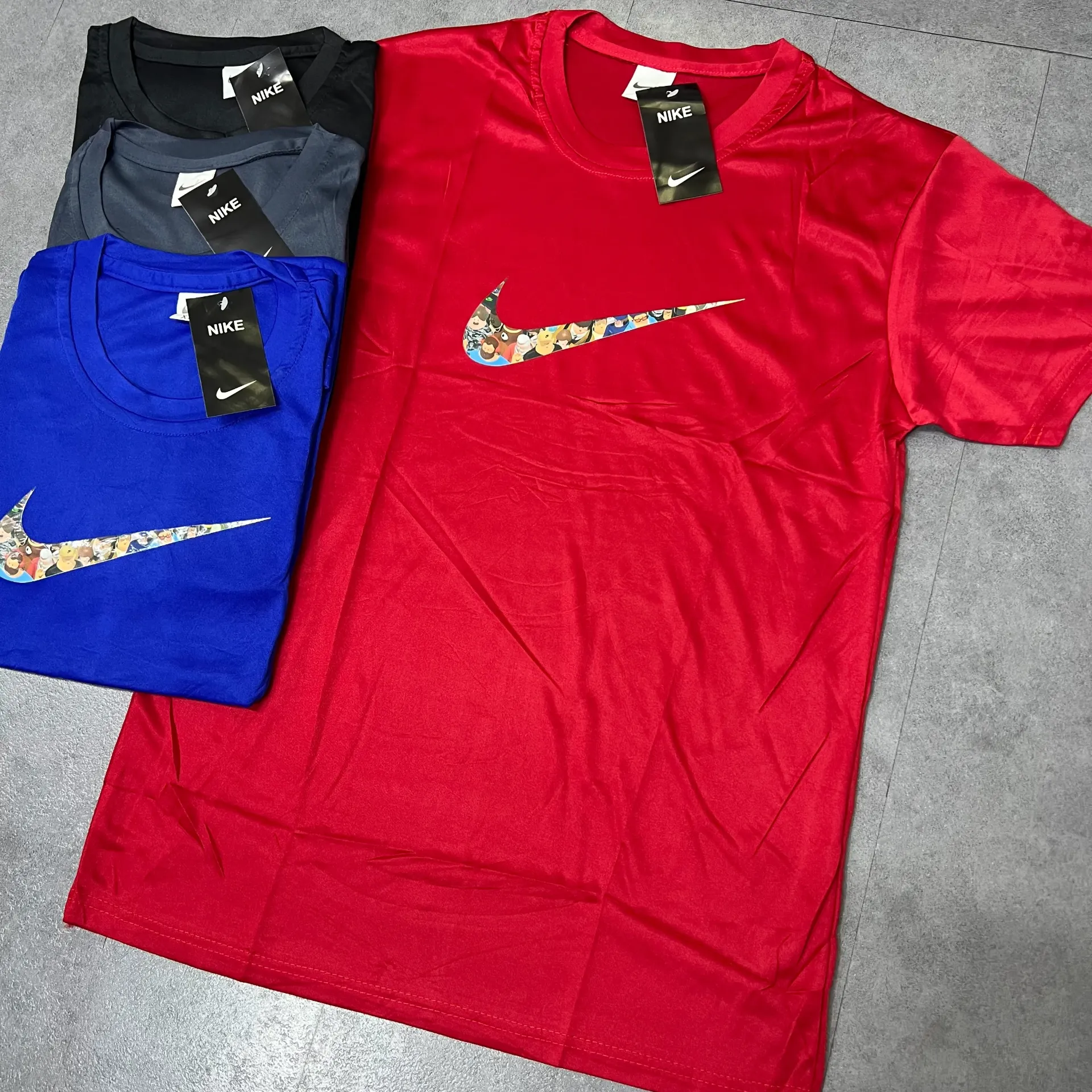 FRANELA DEPORTIVA PROMO - NIKE PEOPLE (M, NEGRO)