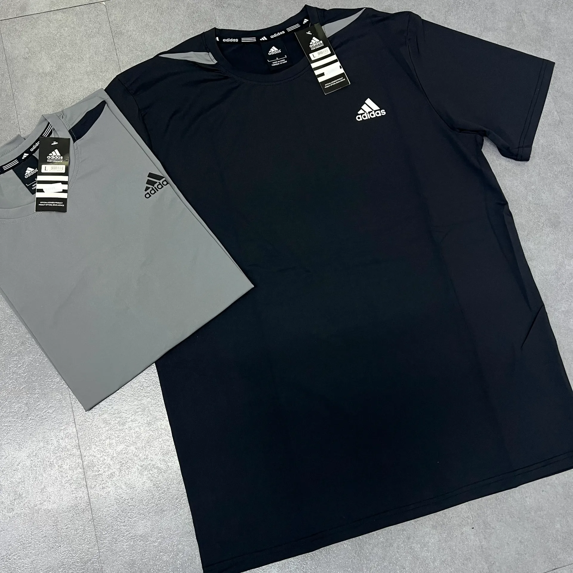 FRANELA DEPORTIVA TOP QUALITY (ADIDAS) - 2508 (M, NEGRO)