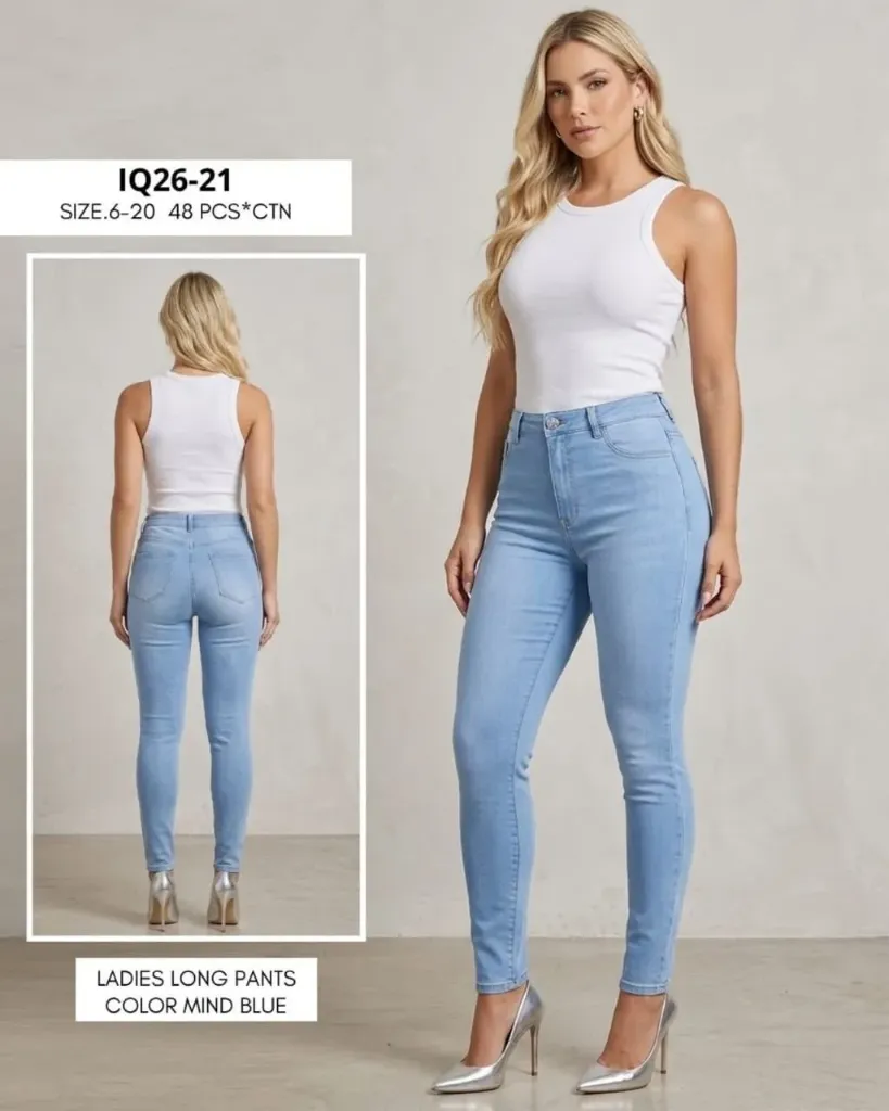 (DOCENA) JEANS DE DAMA - IQ26-21