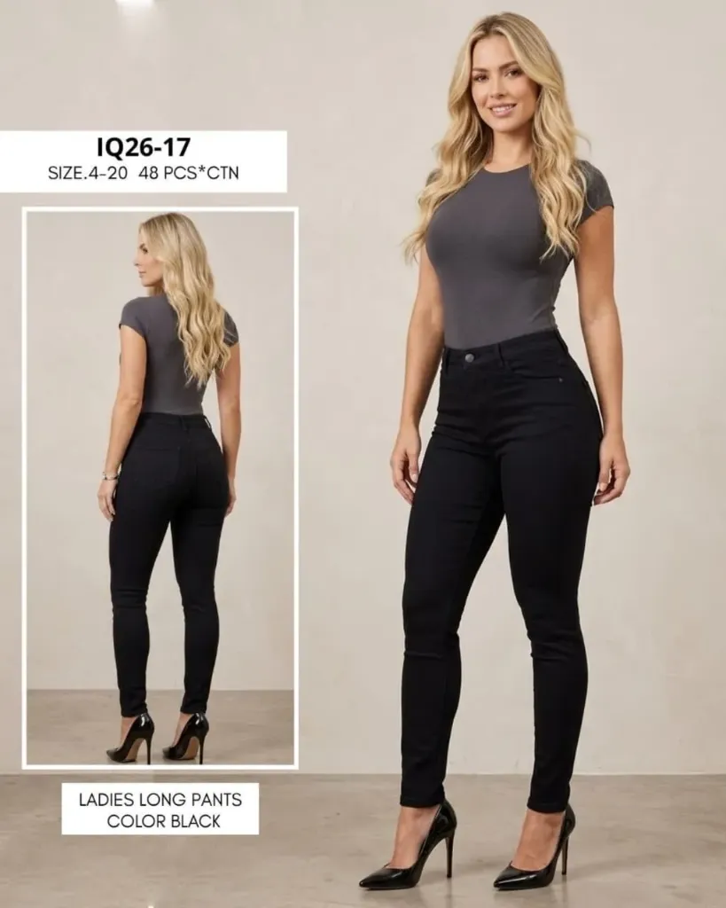 (DOCENA) JEANS DE DAMA - IQ26-17