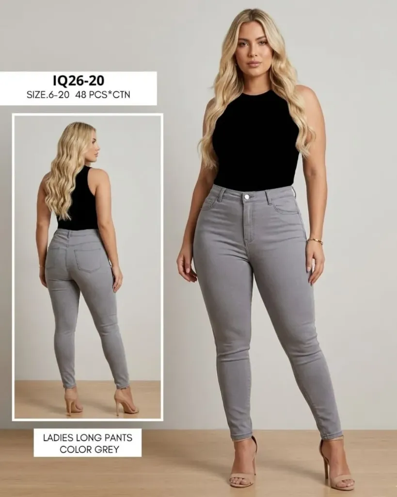 (DOCENA) JEANS DE DAMA - IQ26-20