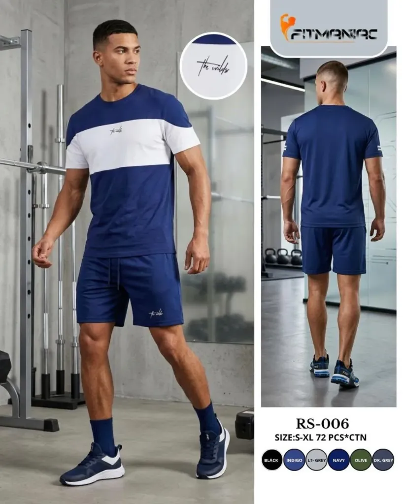 CONJUNTO DEPORTIVO - RS-006 (S, NEGRO)