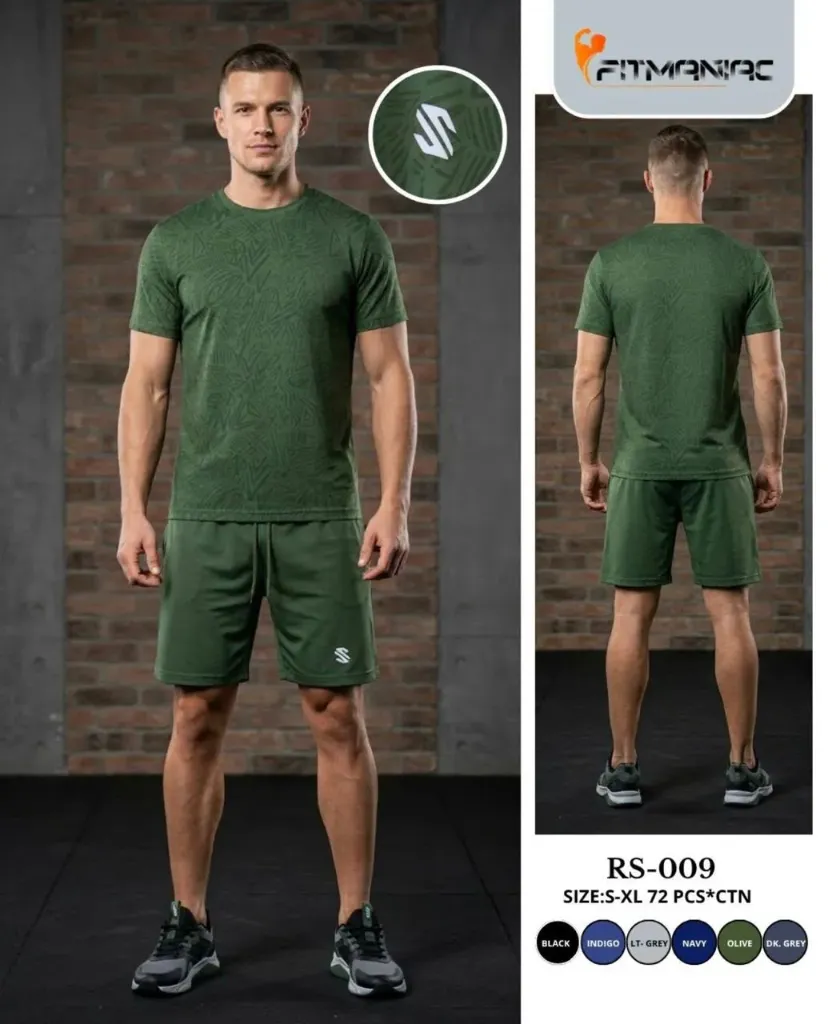 CONJUNTO DEPORTIVO - RS-009 (S, NEGRO)
