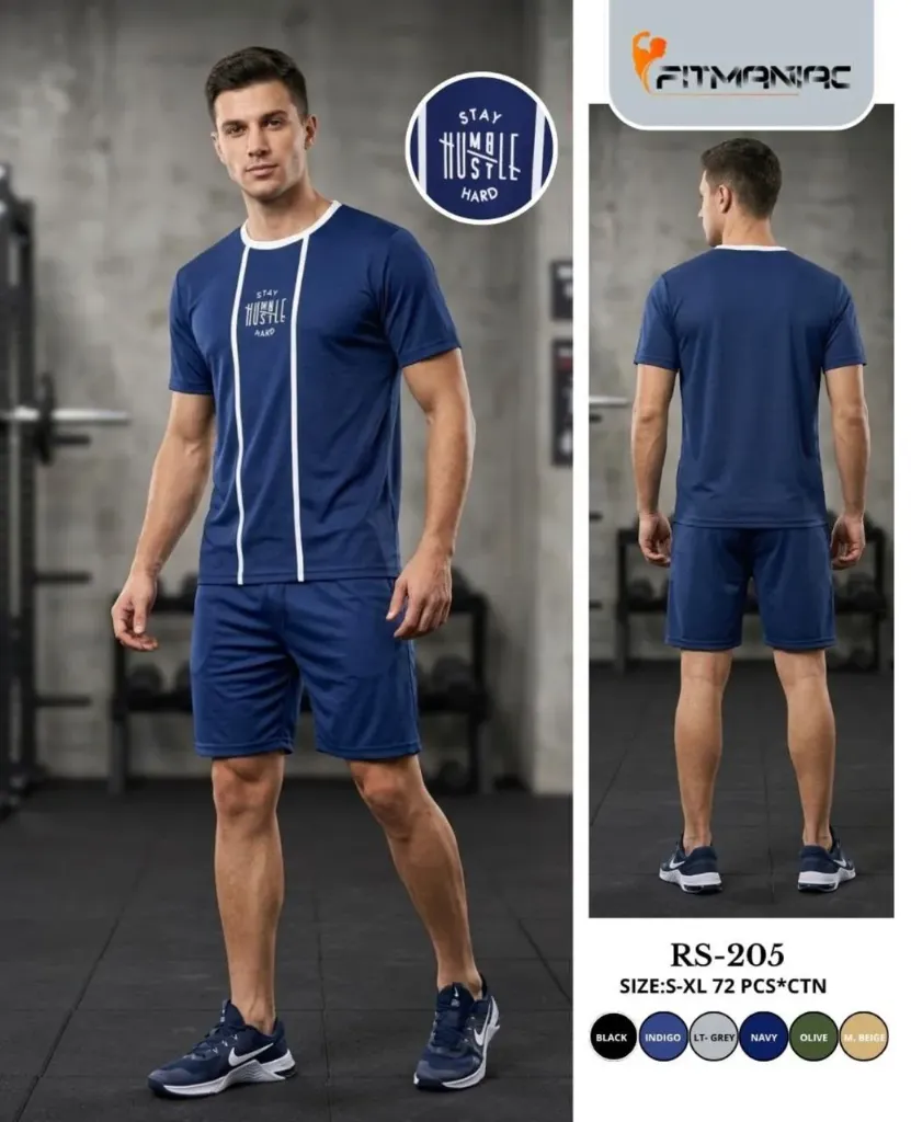 CONJUNTO DEPORTIVO - RS-205 (S, NEGRO)