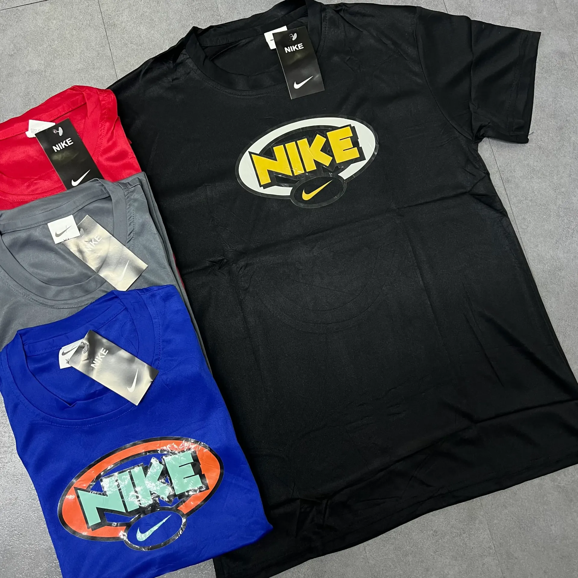 FRANELA DEPORTIVA PROMO - NIKE CARTOON (M, NEGRO)