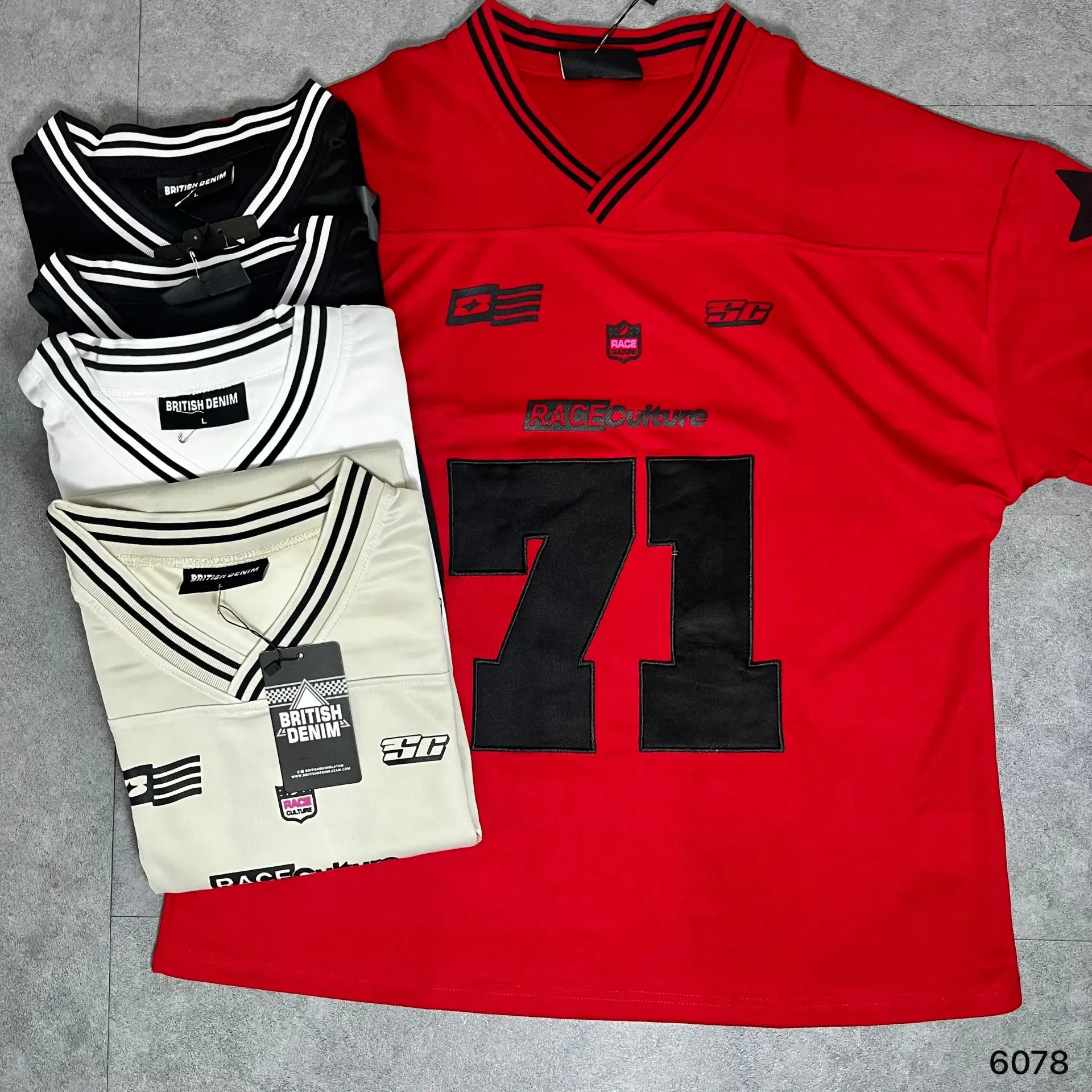 JERSEY NFL - 6078 (S, NEGRO)