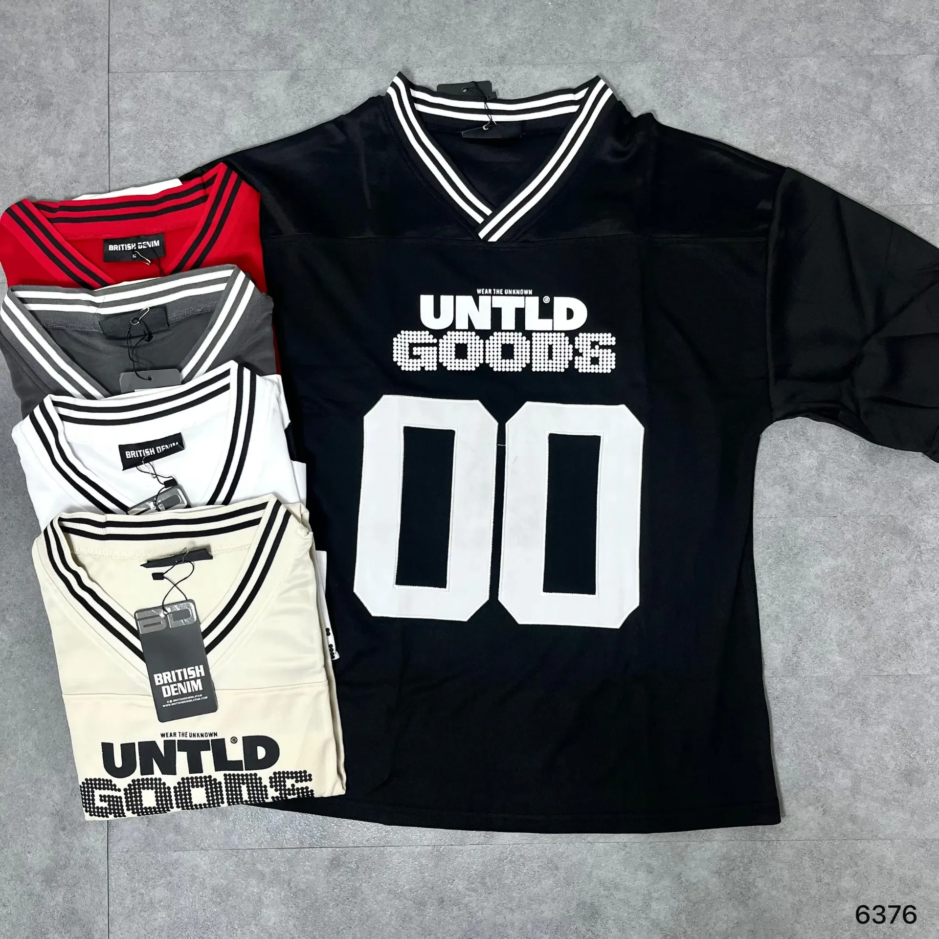 JERSEY NFL - 6376 (S, NEGRO)