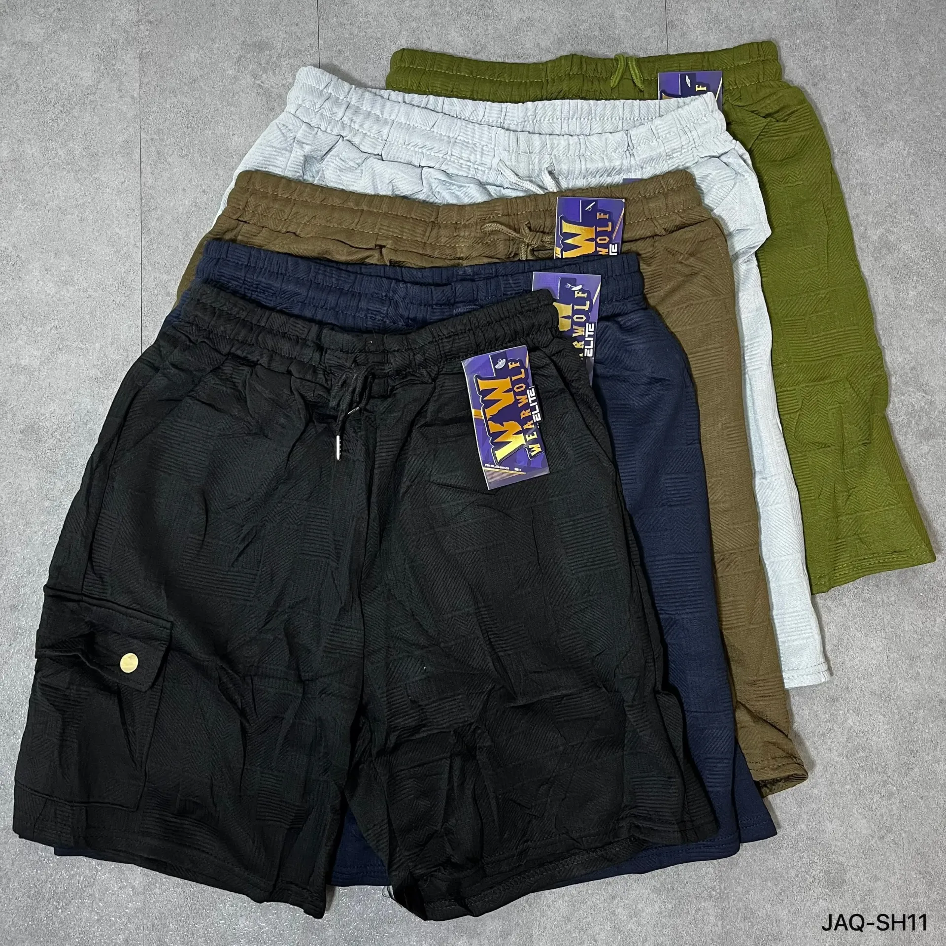 SHORT CARGO (WEARWOLF) - JAQ-SH11 (S, NEGRO)
