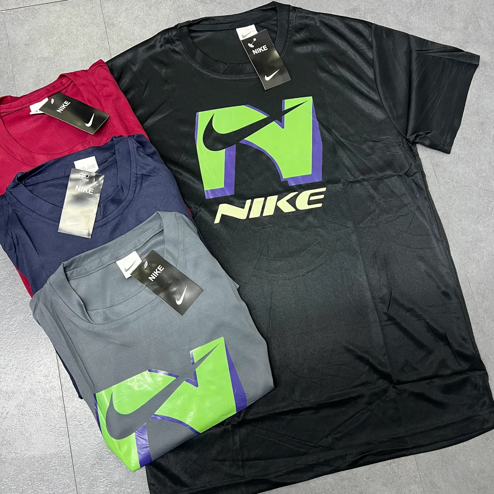 FRANELA DEPORTIVA PROMO - NIKE N LG (M, NEGRO)