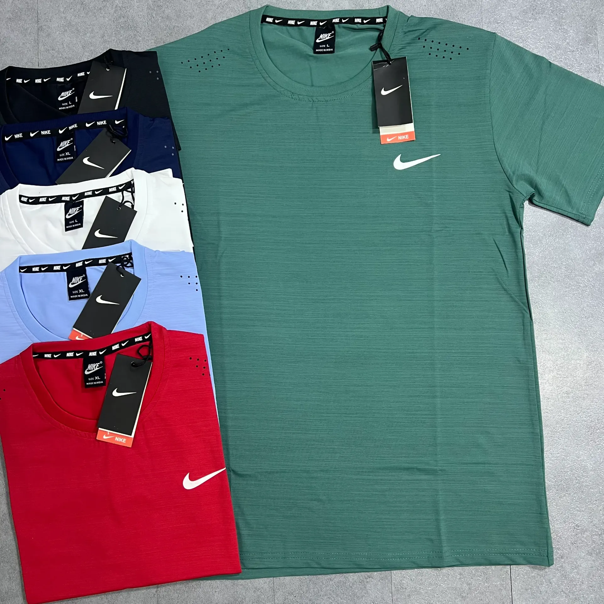 FRANELA DEPORTIVA AAA (NIKE) - 5457 (S, NEGRO)