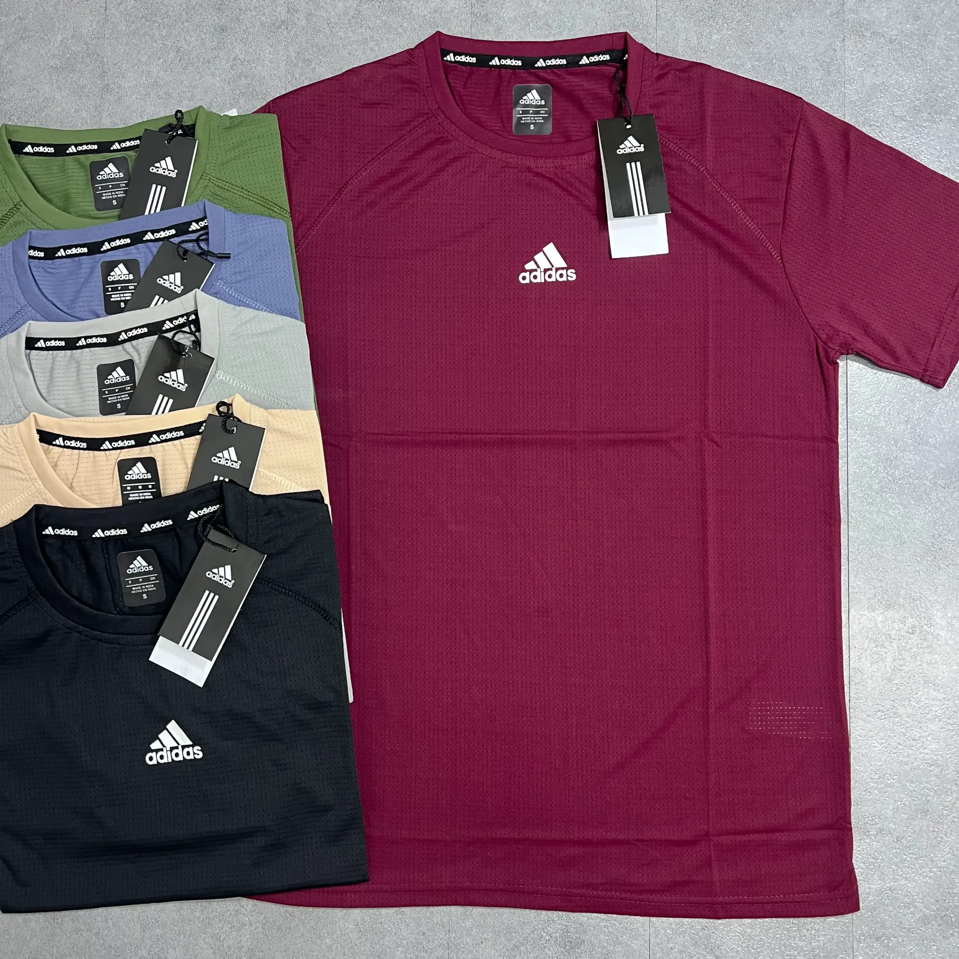 FRANELA DEPORTIVA AAA (ADIDAS) - 5540 (S, NEGRO)