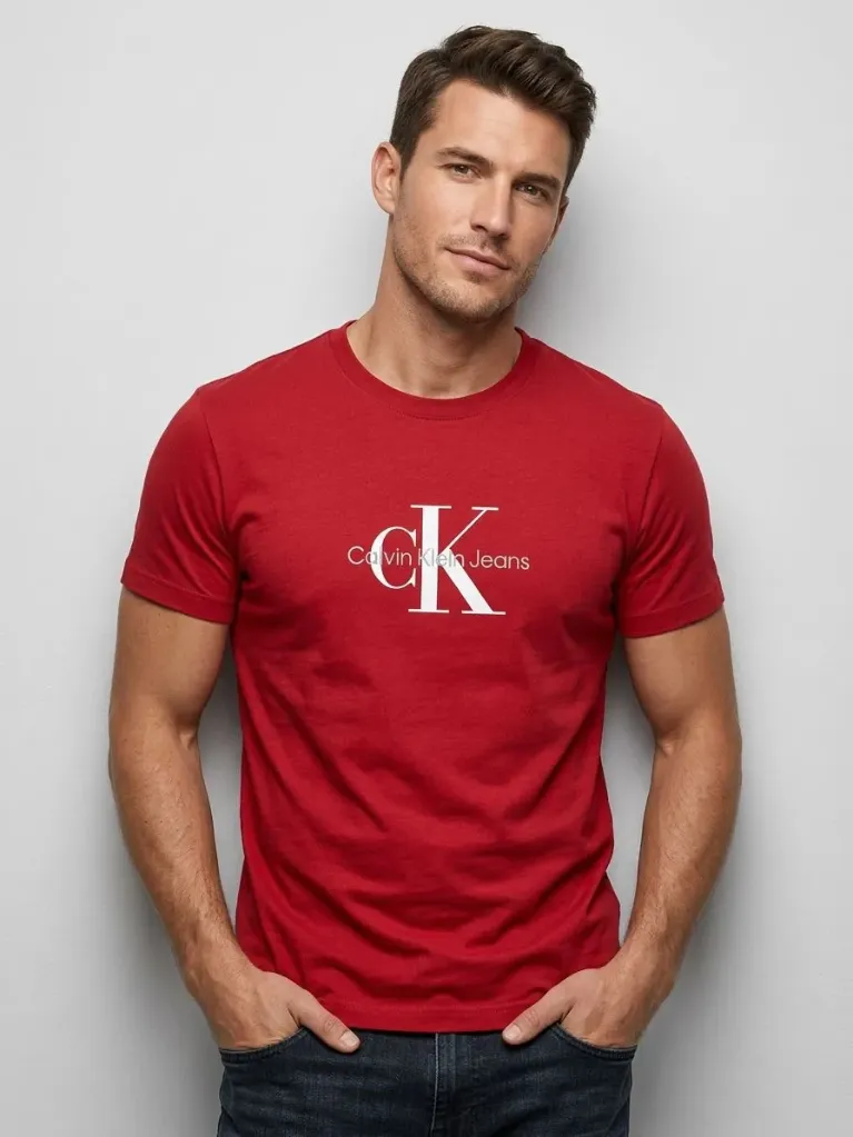 FRANELA DE ALGODON BASICA - CALVIN KLEIN JEANS LG