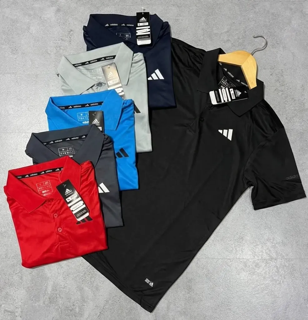 CHEMISE CABALLERO DRI-FIT (ADIDAS) - 0622-ADIDAS (S, NEGRO)
