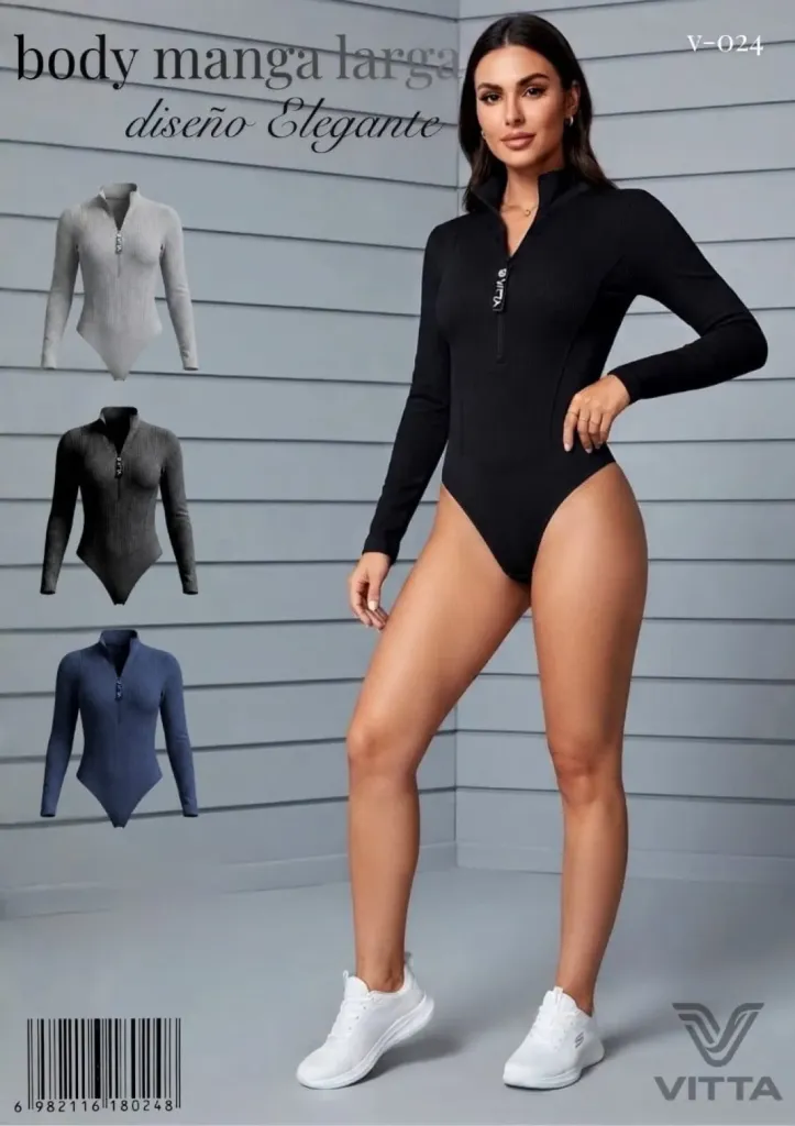 BODY MANGA LARGA - V-024