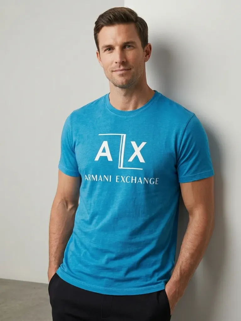 FRANELA DE ALGODON BASICA - ARMANI EXCHANGE