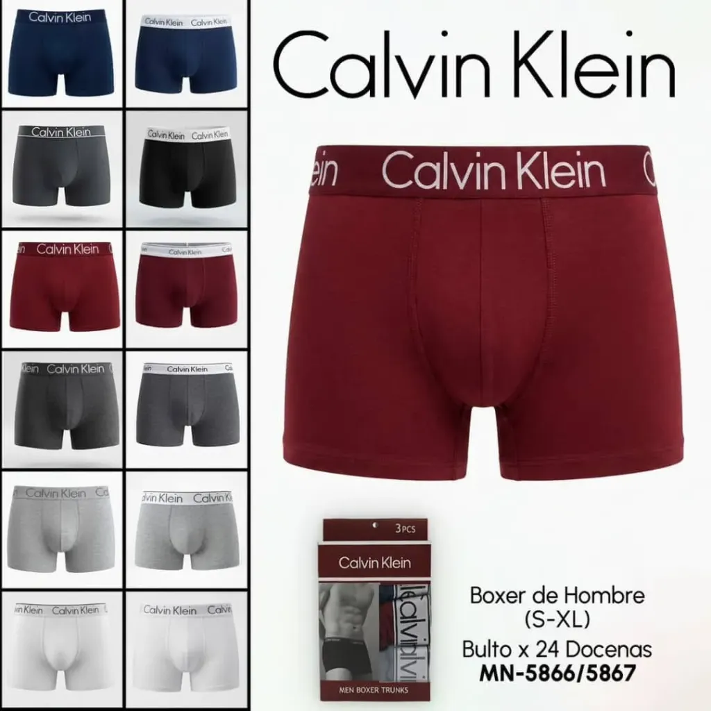 PACK DE 3 BOXER CALVIN KLEIN - MN-5866