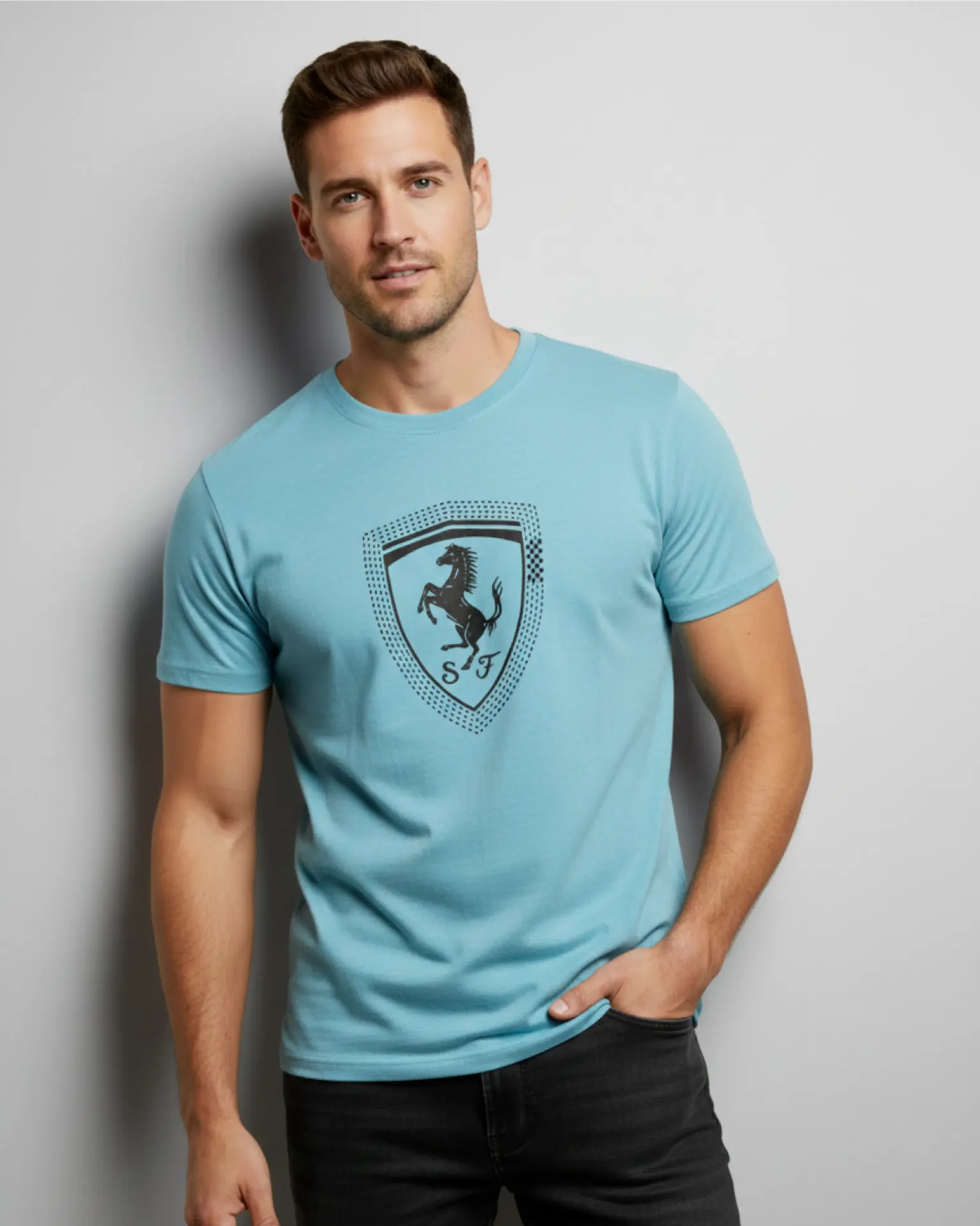 (DOCENA) FRANELA DE ALGODON BASICA - FERRARI LG
