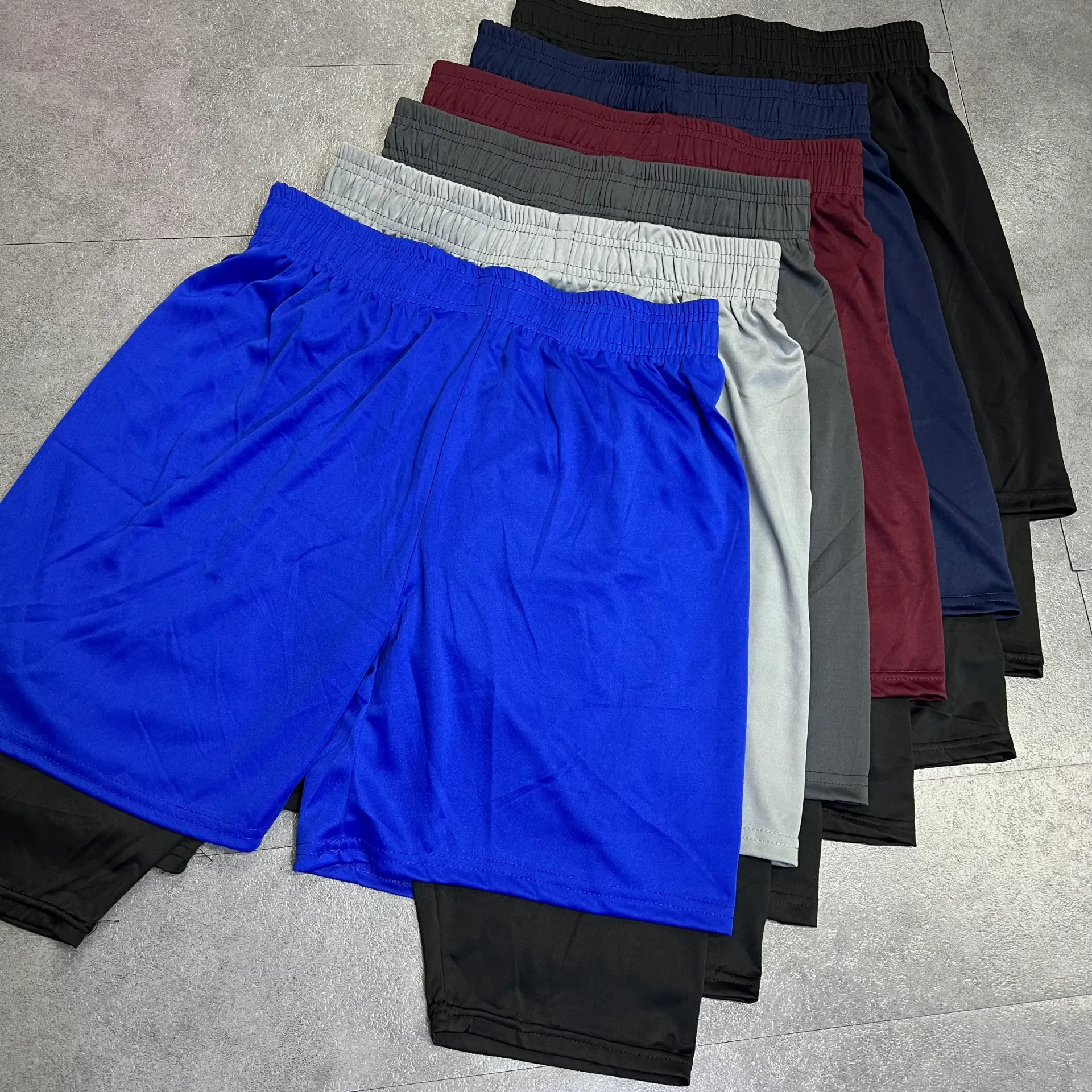 SHORT CON LICRA UNICOLOR - AMP-2312