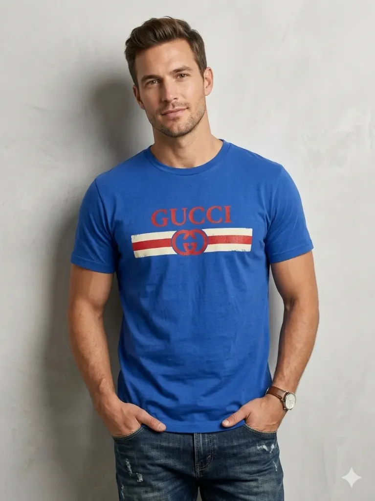 FRANELA DE ALGODON BASICA - GUCCI 2