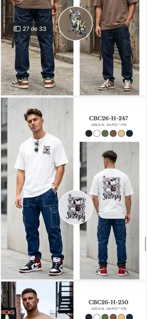 (DOCENA) FRANELA OVERSIZE (CBC)  - SNOOPY 2 H-247