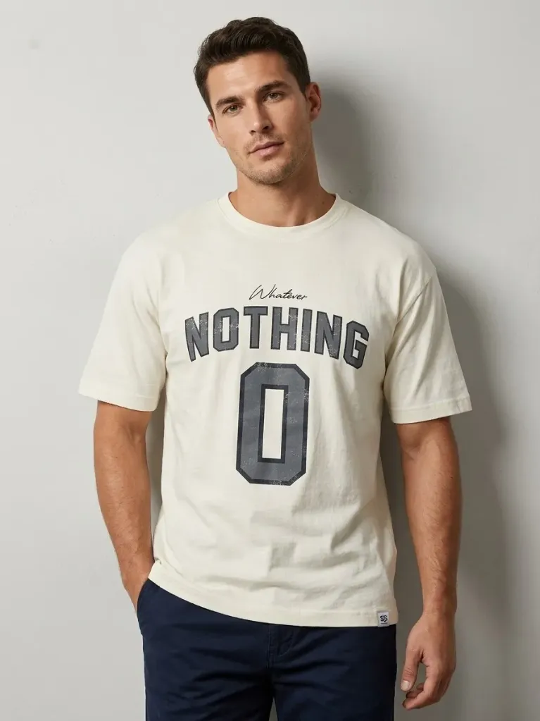 FRANELA OVERSIZE DE ALGODON - WHATEVER NOTHING