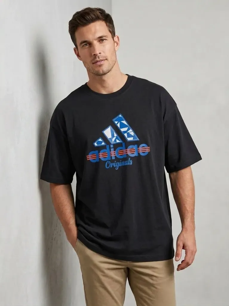 FRANELA OVERSIZE DE ALGODON - ADIDAS ORIGINALS